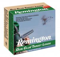 Remington Gun Club 12 GA Ammo  2.75" 1 1/8 oz #8 shot 1100fps   25rd box