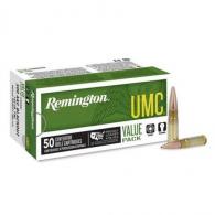 REMINGTON UMC 300 AAC BLACKOUT 150GR FMJ  50RD BOX - 26855