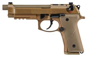 Beretta M9A4 Full Size 9mm, 5.1" Threaded Barrel, Flat Dark Earth, 10 Rounds - JS92M9A4G Beretta M9A4 Full Size 9mm, 5.1" Threaded Barrel, Flat Dark Earth, 10 Rounds - JS92M9A4G