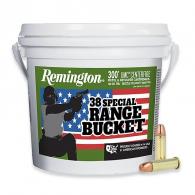 Remington Range Bucket 38 Spl 130gr Full Metal Jacket, 300 Rounds - REMLB38S11A