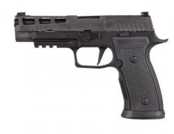 Sig Sauer P320 AXG Pro 9mm 4.70 10+1 Black Hardcoat Anodized Frame with Black Nitron Stainless Steel