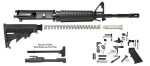 Del-Ton Inc Heavy Carbine Rifle Kit 5.56x45mm NATO 16" Chrome Moly Vanadium Barrel 7075-T6 Anodized Aluminum Rec with A2 - RKT101 Del-Ton Inc Heavy Carbine Rifle Kit 5.56x45mm NATO 16" Chrome Moly Vanadium Barrel 7075-T6 Anodized Aluminum Rec with A2 - RKT101