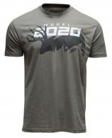 Springfield Armory 2020 Mule Deer Mens T-Shirt Stone Gray Short Sleeve 3XL - GEP86073XL