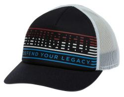 Springfield Armory Retro 80's/90's Trucker Hat Navy/White Adjustable Snapback OSFA Structured - GEP2380