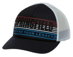 Springfield Armory Retro 80's/90's Trucker Hat Navy/White Adjustable Snapback OSFA Structured