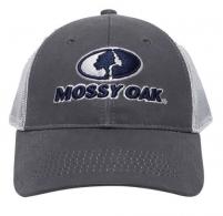 Outdoor Cap MOFS46B Mossy Oak Charcoal/White Adjustable Snapback OSFA Heavy Structured - MOFS46B