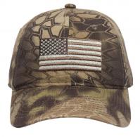 Outdoor Cap 120159-1-8 USA Flag Kryptek Highlander Adjustable Snapback OSFA Unstructured