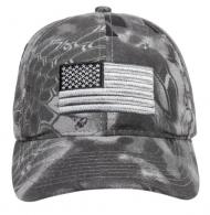 Outdoor Cap 120159-3-3 USA Flag Kryptek Raid Hook & Loop OSFA Unstructured - 684