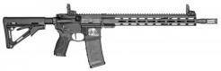 Smith & Wesson M&P15T II Limited Edition Engraved 5.56x45mm NATO 16" 30+1 Matte Black Engraved Rec Raptor-LT CH Magpul CTR