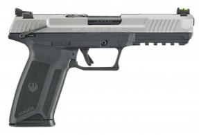Ruger 57 Black/Silver 20 Rounds 5.7mm x 28mm Pistol