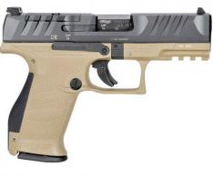 Walther Arms PDP Compact Optic Ready Tan/Black 9mm Pistol - 2858444 Walther Arms PDP Compact Optic Ready Tan/Black 9mm Pistol - 2858444