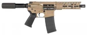 Diamondback DB15 AR Pistol Carbine Length 5.56x45mm NATO 7" 30+1 Flat Dark Earth Buffer Tube Stock - DB1912K061