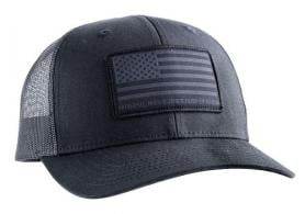 Magpul Standard Black Adjustable Snapback OSFA Structured Woven American Flag Patch - MAG1215-001 Magpul Standard Black Adjustable Snapback OSFA Structured Woven American Flag Patch - MAG1215-001