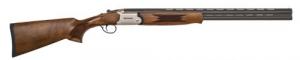 Mossberg & Sons Silver Reserve 20 GA 26" 2rd 3" Satin Silver Rec Satin Black Walnut Fixed Stock Right Hand Full Size In