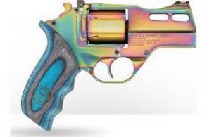 Chiappa Firearms Rhino Nebula *CA Compliant 357 Mag 6rd 3" Rainbow PVD Steel Barrel & Cylinder Rainbow PVD Aluminum Frame - CF340319