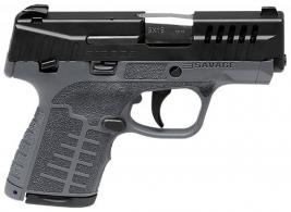 Savage Arms Stance Gray/Black 10 Rounds Manual Safety 9mm Pistol - 67042