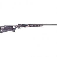 Savage Arms A17 Sporter 17WSM 8+1 22" Barrel Black Case Hardened Rec Grey Wood-Laminated Thumbhole Stock - 47800