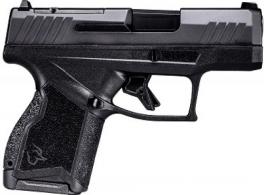Taurus GX4 Toro 9mm 3.06" 13+1 11+1 Black Nitride Steel Slide with T.O.R.O Cuts Black Interchangeable Backstrap