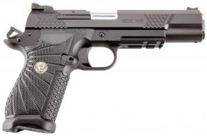 Wilson Combat 1911 EDC X9 9mm 4" 15+1 Black Aluminum Frame Black Stainless Steel Slide with Black G10 Grip Ambi