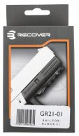 Recover Tactical Rail Adapter Black Polymer Picatinny for Glock 21 Gen 1,2 - GR21-01 Recover Tactical Rail Adapter Black Polymer Picatinny for Glock 21 Gen 1,2 - GR21-01