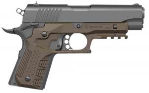 Recover Tactical Grip & Rail System Tan Polymer Picatinny for Compact 1911