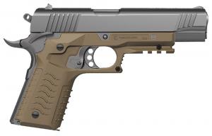 Recover Tactical Grip & Rail System Tan Polymer Picatinny for Standard Frame 1911 - CC3H-02 Recover Tactical Grip & Rail System Tan Polymer Picatinny for Standard Frame 1911 - CC3H-02