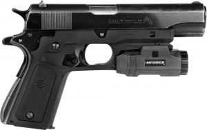 Recover Tactical Frame Grip Black Polymer Frame with Interchangeable Black & Gray Panels for Standard Frame 1911 - CC3P-0104 Recover Tactical Frame Grip Black Polymer Frame with Interchangeable Black & Gray Panels for Standard Frame 1911 - CC3P-0104