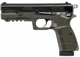 Recover Tactical Grip & Rail System OD Green Polymer Picatinny for Browning Hi-Power - HPC-03