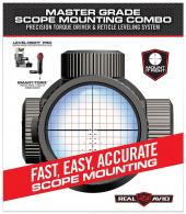 Real Avid Master Grade Scope Mounting Combo - AVMSMK