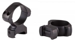 Konus Scope Ring Set For Rifle Picatinny/Weaver Low 30mm Tube Matte Black Steel - 7405