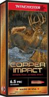 Winchester Ammo Copper Impact 6.5 PRC 125 gr Extreme Point Copper 20 Bx/ 10 Cs (Lead Free) - X65PCLF Winchester Ammo Copper Impact 6.5 PRC 125 gr Extreme Point Copper 20 Bx/ 10 Cs (Lead Free) - X65PCLF
