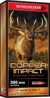 Winchester Ammo Copper Impact 300 WSM 180 gr Extreme Point Copper 20 Bx/ 10 Cs (Lead Free) - X300SCLF2