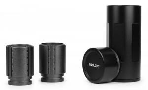 Caliber Gourmet Caliber Gourmet Shot Glasses Black Hard Cast Aluminum 1 Pair - CBG-SG-TACTICAL Caliber Gourmet Caliber Gourmet Shot Glasses Black Hard Cast Aluminum 1 Pair - CBG-SG-TACTICAL