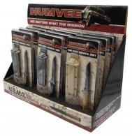 Humvee Adventure Gear Humvee Combat Knife Display 3.5" USMC Combat Knife Display - HMV-DB-USMC