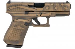 Glock PI2250204-BTFLAG G22 Gen3 40 S&W Caliber with 4.49" Barrel, 15+1 Capacity, Overall Blue Titanium Flag Cerakote Finish, Ser