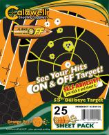 CALD 5.5IN BULLSEYE TARGET 25 SHEETS - 1166108 CALD 5.5IN BULLSEYE TARGET 25 SHEETS - 1166108
