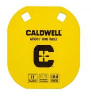 Caldwell 1116700 AR500 Gong Target Yellow AR500 Steel - 1116700