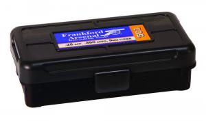 Frankford Arsenal Hinge-Top Ammo Box 9mm 380 ACP 25 ACP Black High Density Polymer 50rd - 1083783