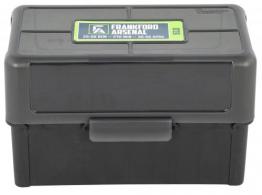 Frankford Arsenal Hinge-Top Ammo Box 270 Win 280 Cal 25-06 Rem Black High Density Polymer 50rd - 1083790 Frankford Arsenal Hinge-Top Ammo Box 270 Win 280 Cal 25-06 Rem Black High Density Polymer 50rd - 1083790