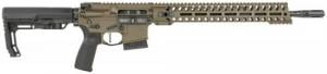 Patriot Ordnance Factory Minuteman Direct Impingement CA Compliant 16.5" Brown 223 Remington/5.56 NATO AR15 Semi Auto Rifle - 01754