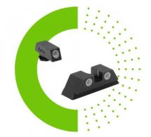Meprolight USA Mepro Tru-Dot Fixed Sights Self-Illuminated Green Tritium Front with Black Frame for S&W J Frame 1.875" Barrel - ML11760 Meprolight USA Mepro Tru-Dot Fixed Sights Self-Illuminated Green Tritium Front with Black Frame for S&W J Frame 1.875" Barrel - ML11760