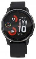 Garmin 010-02496-01 Venu 2 Plus Fitness Tracker Black/Slate 43mm Rechargeable Battery Compatible With iPhone/Android Wi-Fi/Bluet - 292
