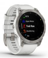 Garmin 0100258220 epix Gen 2 32GB Memory White Titanium with Sapphire Accents Size 47mm Compatible w/ iPhone/Android Wi-Fi/Bluet - 292 Garmin 0100258220 epix Gen 2 32GB Memory White Titanium with Sapphire Accents Size 47mm Compatible w/ iPhone/Android Wi-Fi/Bluet - 292