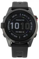 Garmin 0100253912 Fenix 7S Fitness Tracker Slate Gray/Black 42mm Solar Compatible With iPhone/Android Wi-Fi/Bluetooth/ANT+ GPS Y - 292 Garmin 0100253912 Fenix 7S Fitness Tracker Slate Gray/Black 42mm Solar Compatible With iPhone/Android Wi-Fi/Bluetooth/ANT+ GPS Y - 292