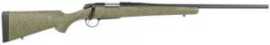 Bergara Rifles B-14 Hunter 243 Win 4+1 22" Black Cerakote Rec/Barrel SoftTouch Green Speckled Molded Fixed Stock Right