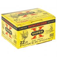 Winchester Super X Plated Hollow Point 22 Long Rifle Ammo 222 Round Box - X22LRPPB Winchester Super X Plated Hollow Point 22 Long Rifle Ammo 222 Round Box - X22LRPPB