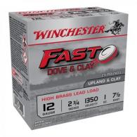 Winchester Fast Dove & Clay  12 Gauge Ammo 1oz # 7.5 shot 25 Round Box - WFD127B