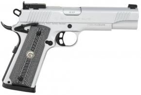 Girsan MC1911 Match Elite .45 ACP 5" 8+1 Overall Matte Chrome Finish Steel with Extended Beavertail Frame, Serrated Slide