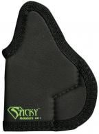 Sticky Holsters OR-1 Black w/Green Logo Latex Free Synthetic Rubber for Optics Ready Sig P938 & Kimber Micro 9 Ambidextrous
