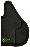 Sticky Holsters OR-3 Black w/Green Logo Latex Free Synthetic Rubber for Optics Ready Sig P365XL Ambidextrous